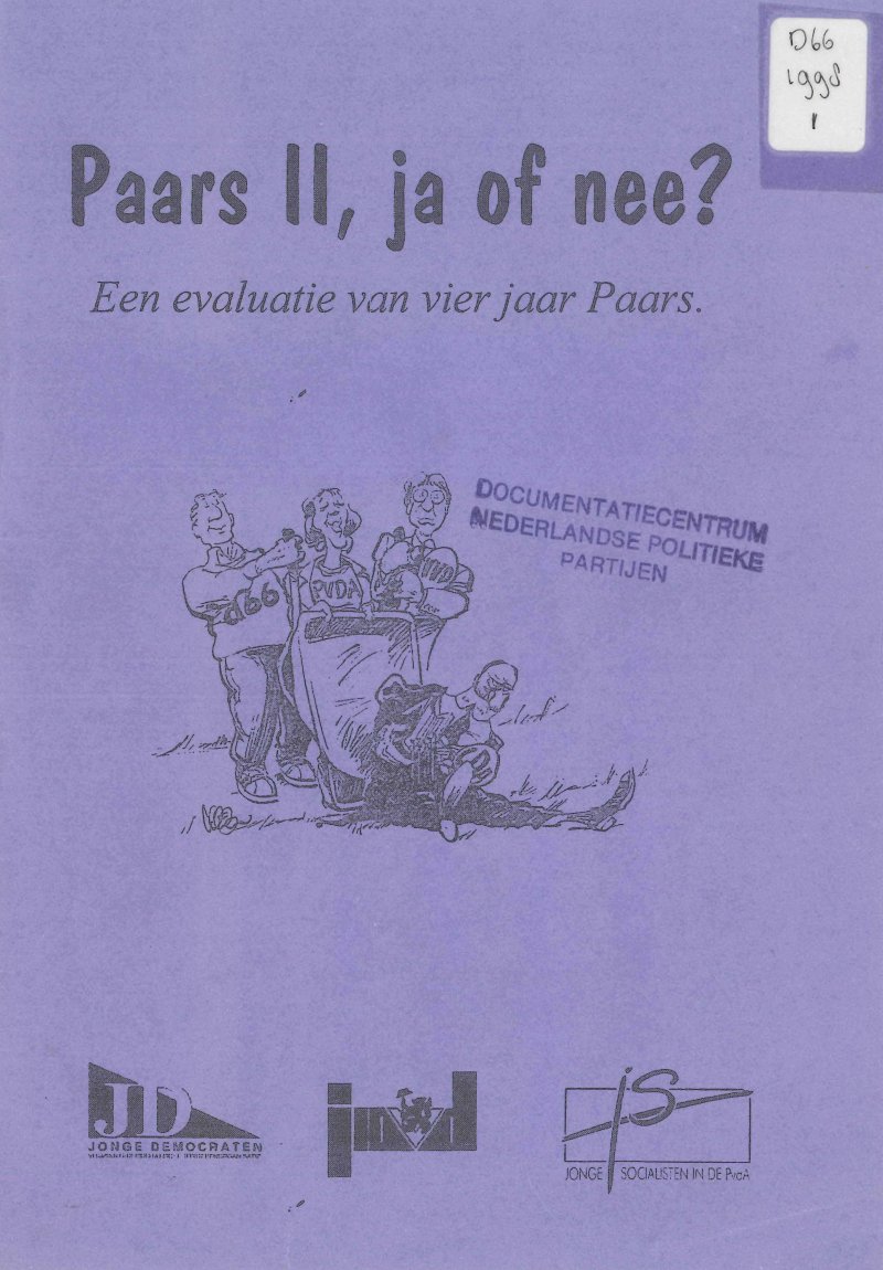 Cover 'Paars II, ja of nee?, 1998